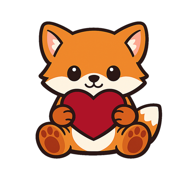 Drăguță Vulpe, Animal Kawaii