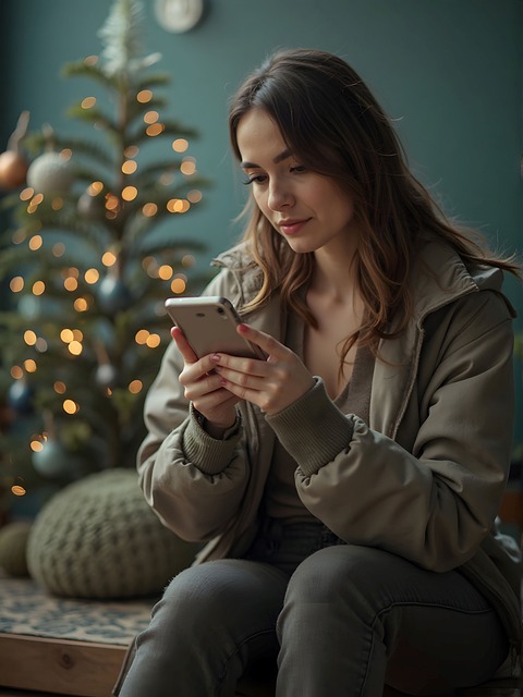 Free Christmas Woman photo and picture
