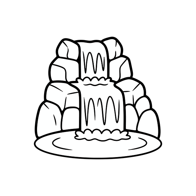 Free isolated line art design illustration