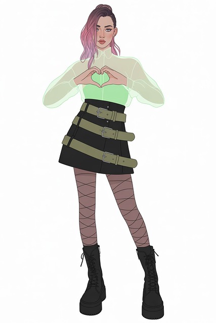 Free Emo Style Gothic illustration and picture