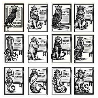 Free Medieval Woodcuts Stencil illustration and picture