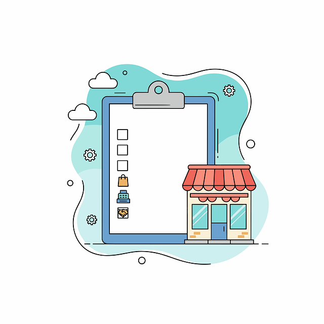 Ilustração De Loja Online