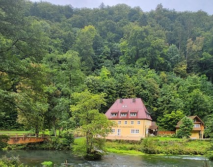 Fichtelgebirge, Stempfermühle, Gebäude