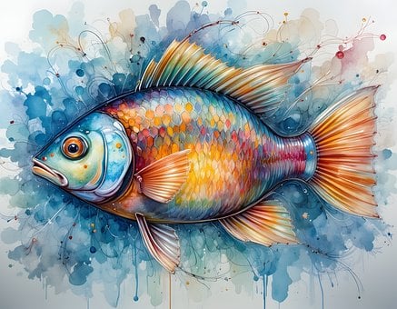 Peixe, Colorido, Natureza, Oh Criado