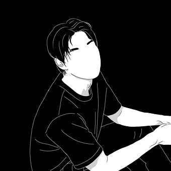Free Man Portrait illustration and picture
