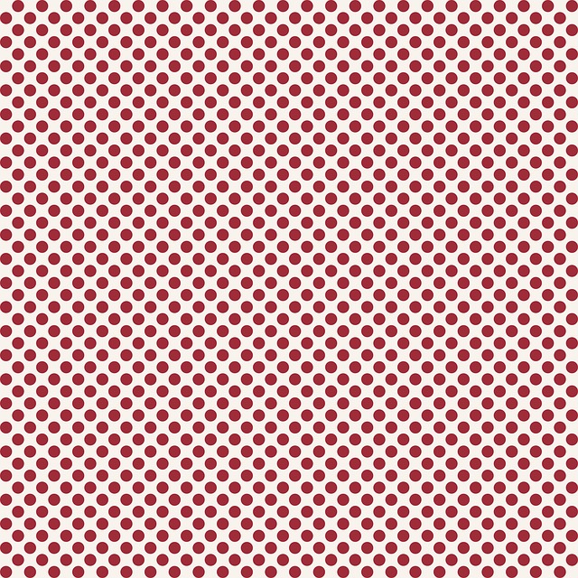 Free digital paper polka dots seamless pattern illustration