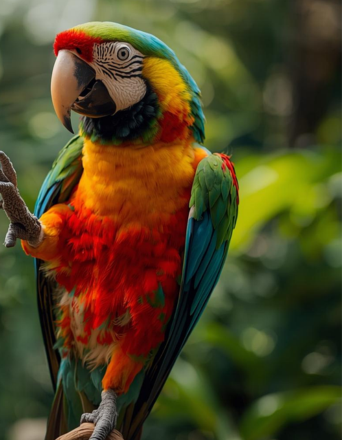 Free Exotic Parrot photo and picture