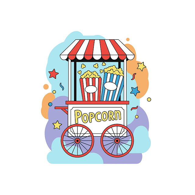 Carrito De Palomitas De Maíz