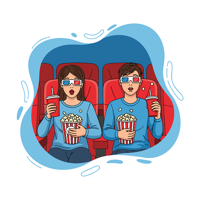 Ilustração De Cinema, Sala De Cinema