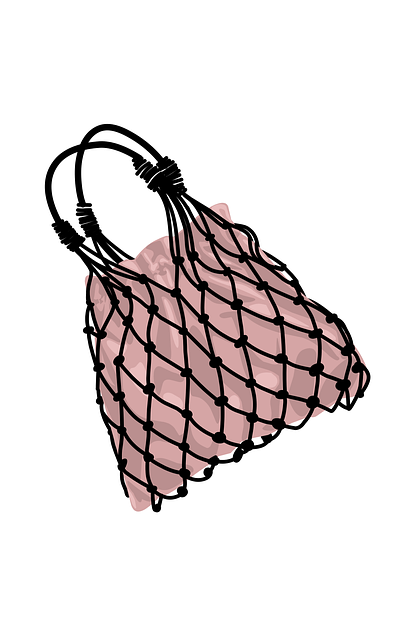 Free net bag handbag fashion accessory vector
