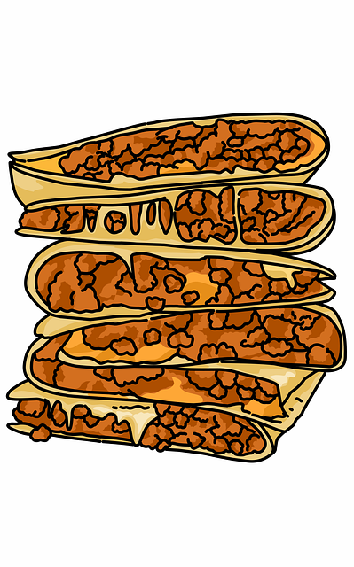 Free crepes stack pancake vector