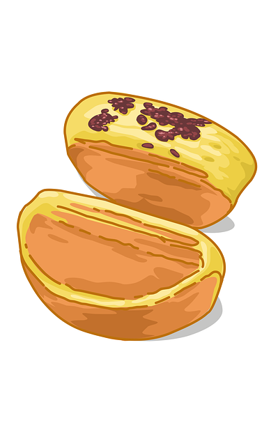 Free sliced fruit blackcurrant vector