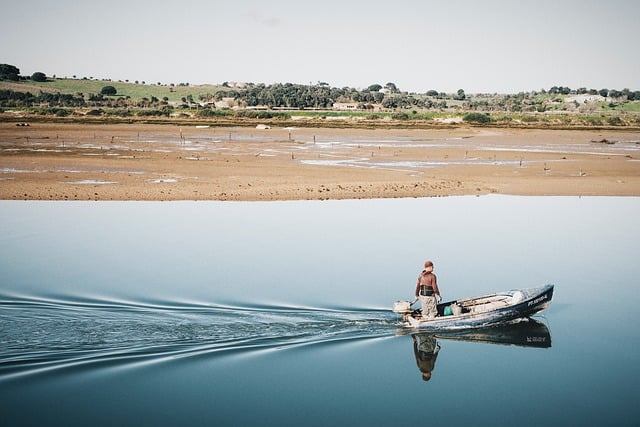 Free Fisherman Small Boat photo and picture