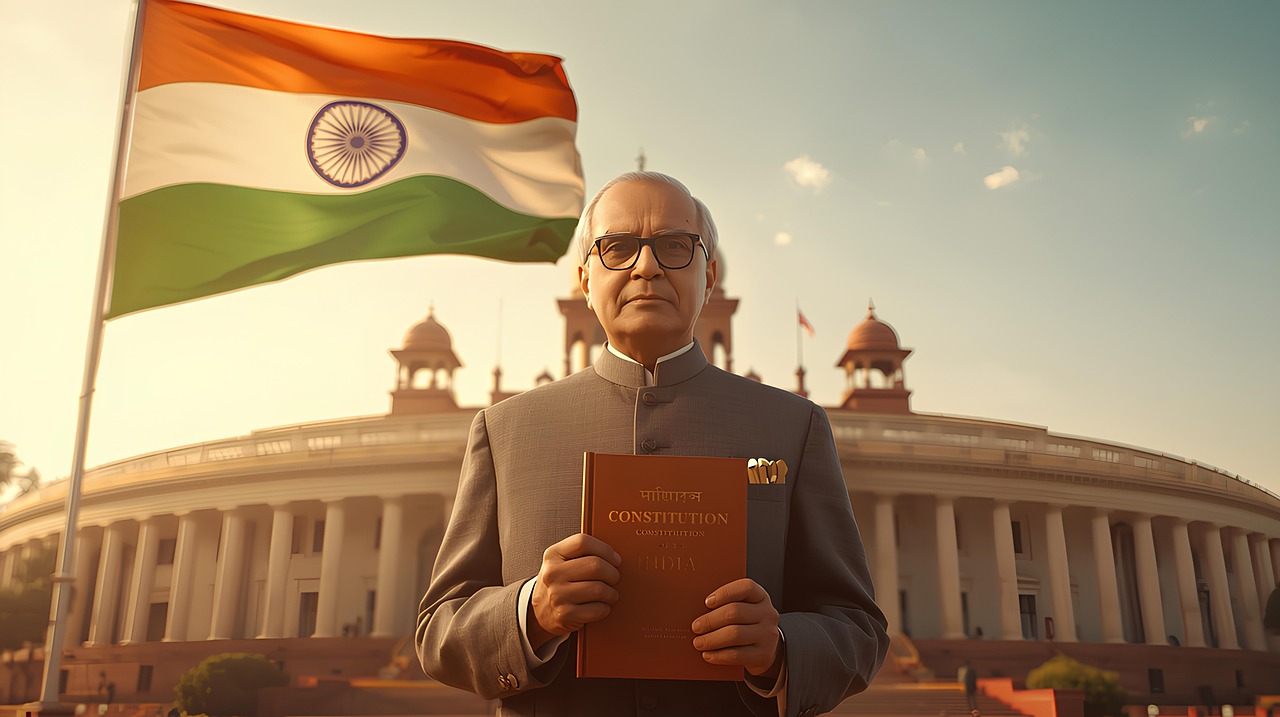 Download free HD stock image of India Indian Constitution Free india indian constitution constitution day illustration