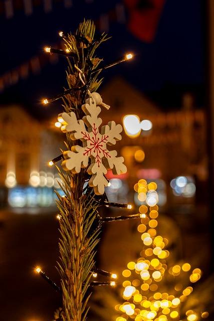Free Bokeh Christmas photo and picture
