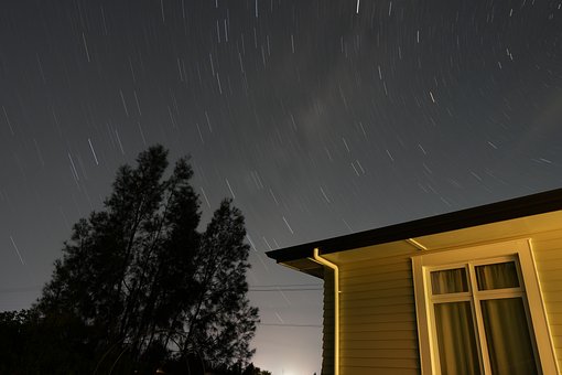 Free Stars Star Trails photo and picture