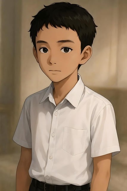Free Boy Portrait illustration and picture