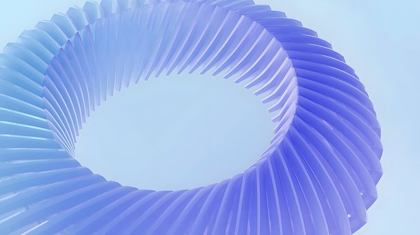 Free Abstract Blue illustration and picture