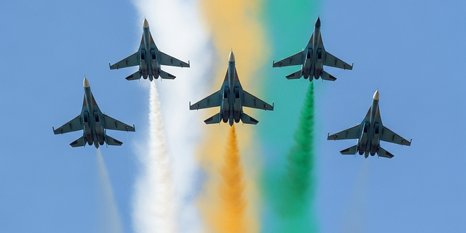 Flugschau, Indische Luftwaffe, Tricolor