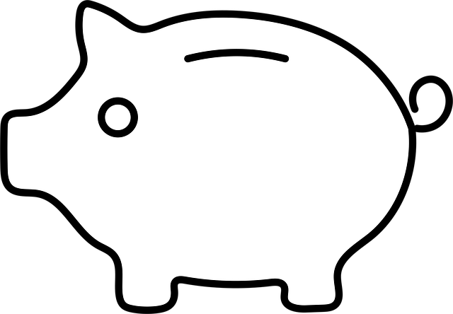 Free piggy bank finance savings vector