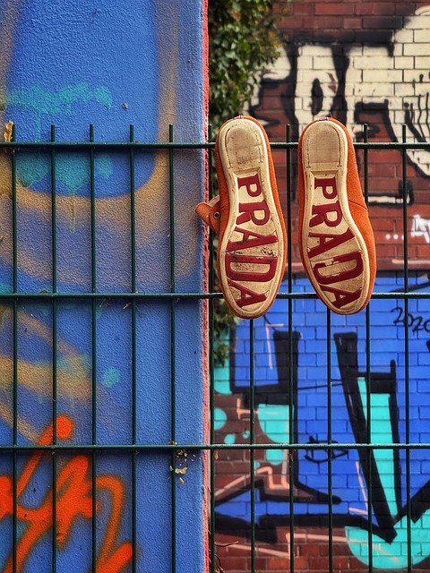 Free Shoes Fence photo and picture
