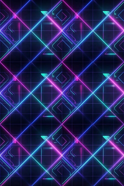 Free cyberpunk synthwave retrowave illustration
