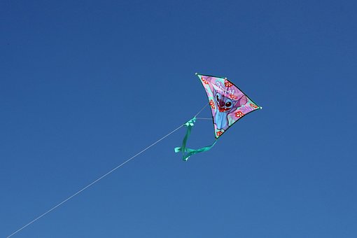 Drachen, Himmel, Fliegen, Blau, Figur