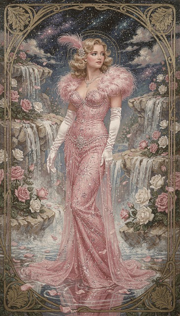 Rosa, Dame, Frau, Mädchen, Modell