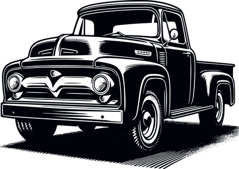 Free Vintage Truck vector and picture