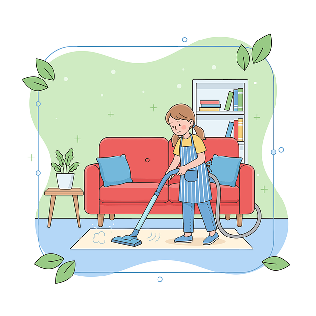 Free house cleaning vacuum cleaning cleaning illustration vector