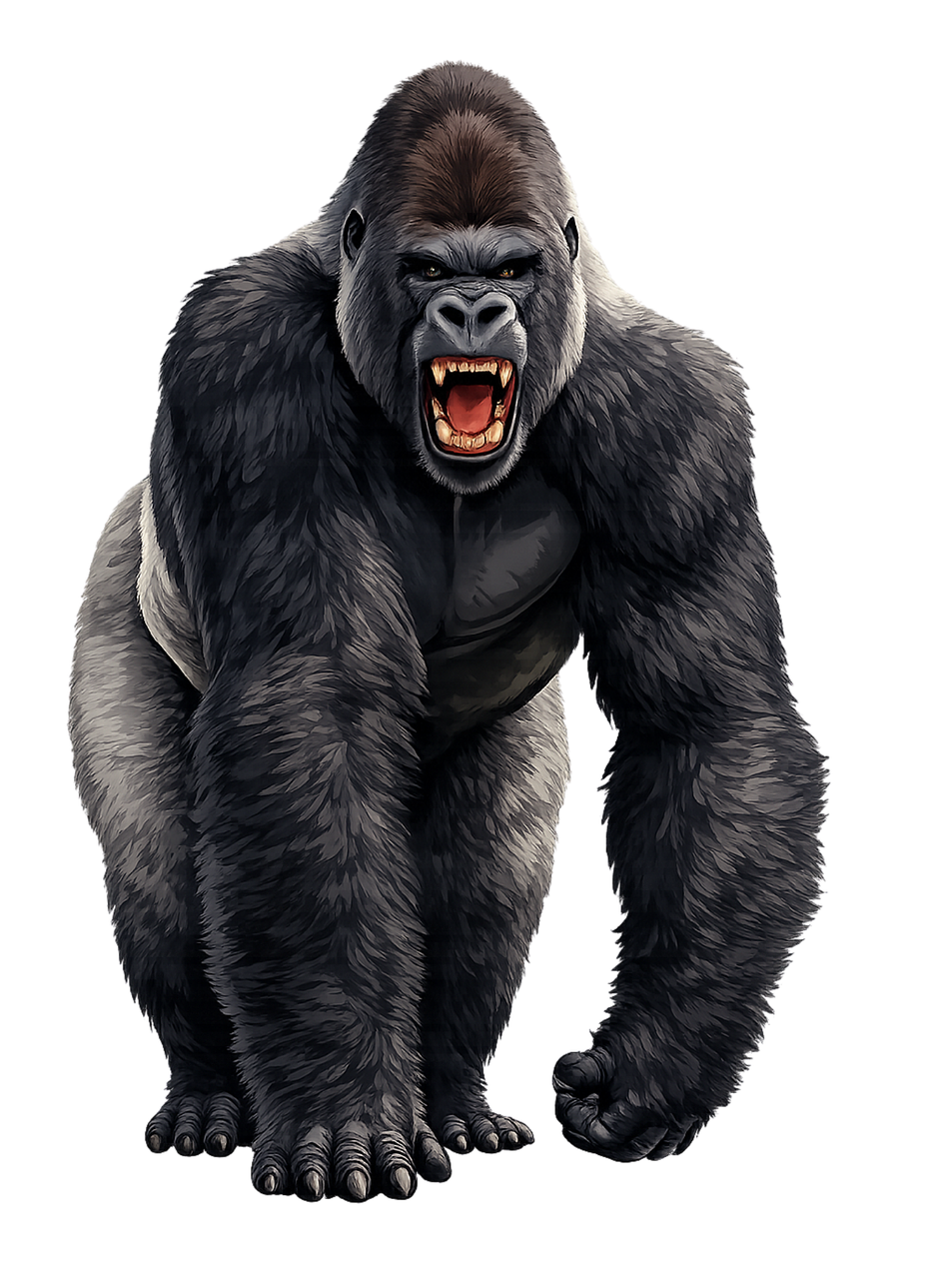 Gorilla, Silverback, Vred Gorilla