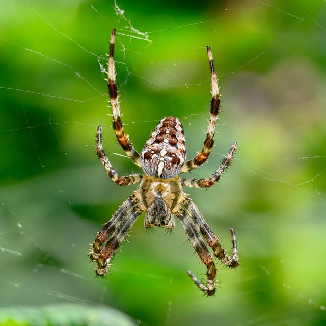 Free Araneus Spider Web photo and picture