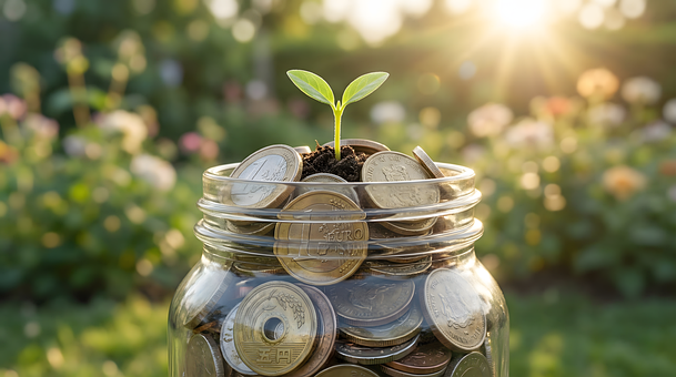 Finanzen, Geld, Wachstum, Anlage