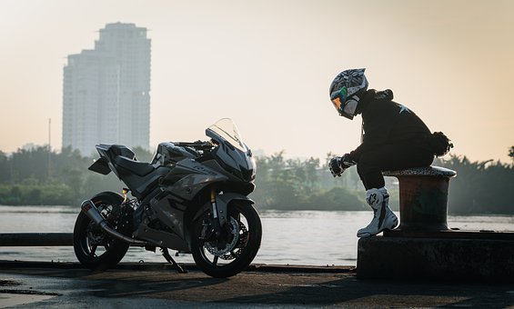 Free Biker Helmet photo and picture