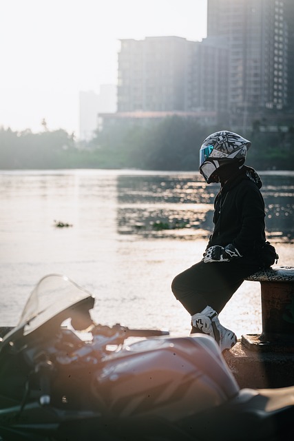 Free Biker Helmet photo and picture