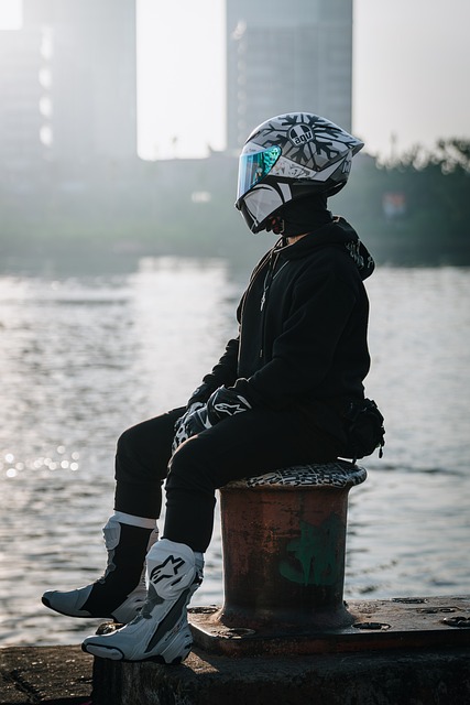 Free Biker Helmet photo and picture
