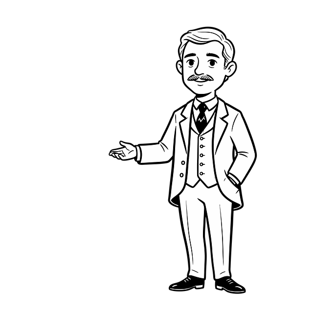 Free line art drawing design illustration