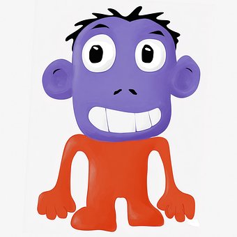 Lilla, Hoved, Fyr, Portræt, Han, Person