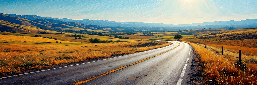 Autobahn, Wiese, Die Wildnis, Kostenlose