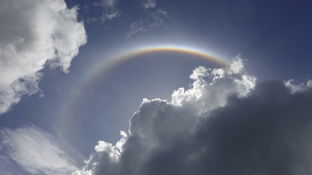 Free Rainbow Clouds photo and picture