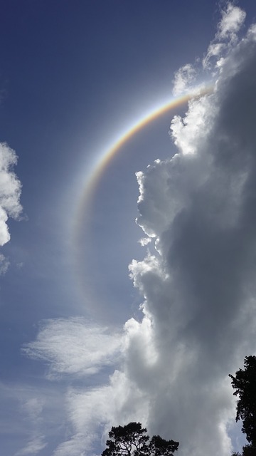 Free Rainbow Clouds photo and picture