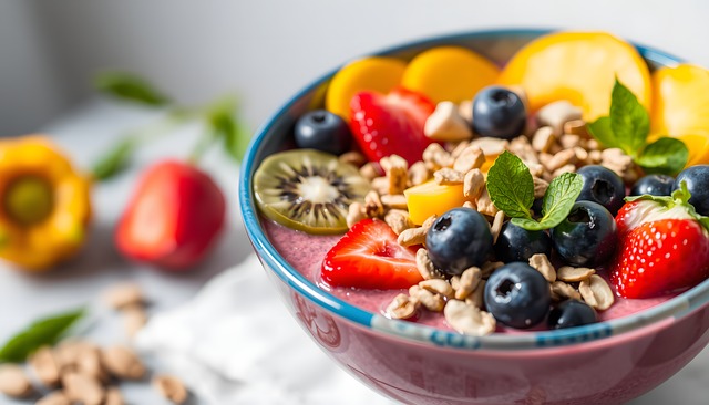 smoothie, juice, smoothies, drink, bowl, healthy, food, oatmeal, breakfast, salad, eat, dish, diet, fresh, delicious, cereal, strawberry, fruit, raspberries, vitamins, blueberry, strawberries, raspberry, blackberries, ai generated