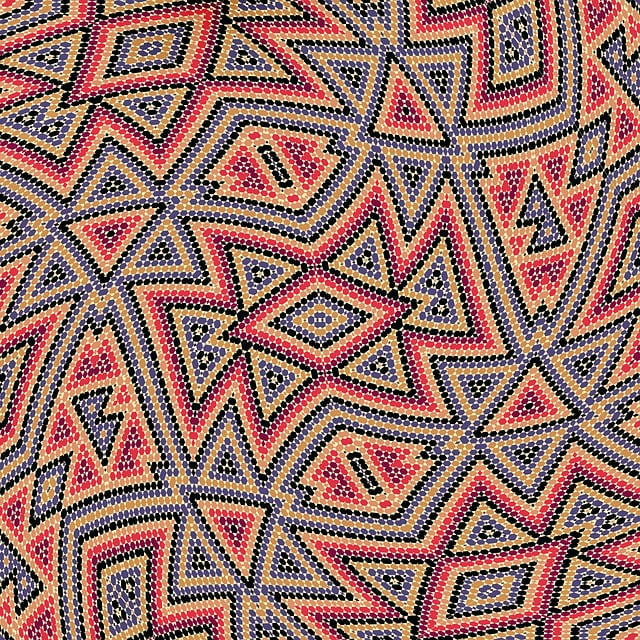 Free mosiac pattern tile illustration