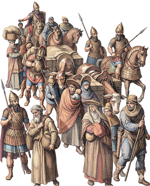 Free babylonian babylon exile illustration