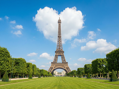 Eiffeltårnet, Paris, Romantisk Par