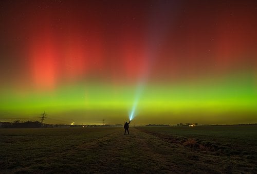 Free Northern Lights Beautiful Landscape photo and picture