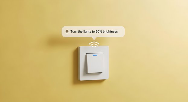 Lichtschalter, Dimmer, Weißer Schalter