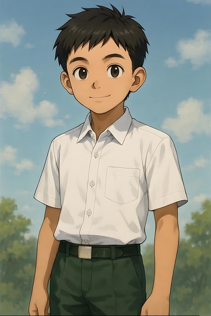 Free Student Boy illustration and picture