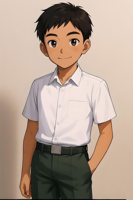Free Boy Portrait illustration and picture