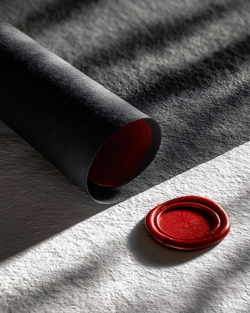 Free paper black roll illustration